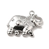 Non-Tarnish 304 Stainless Steel Pendants STAS-P312-02P-1
