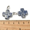 Natural & Synthetic Mixed Gemstone Pendants G-Z067-06P-01-5