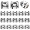 100Pcs Tibetan Style Alloy Beads FIND-SP0002-23-1
