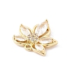 Brass Micro Pave Cubic Zirconia Pendants LS-KK-K371-37G-2