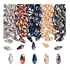 100pcs 5 colors Electroplate Glass Beads EGLA-PH0001-49-7