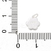 925 Sterling Silver Enamel Flower Charms STER-D300-04S-01-3