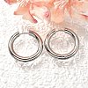 304 Stainless Steel Hoop Earrings for Women EJEW-M068-15I-P-3