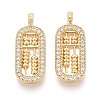 Natural White Shell Pendants KK-N287-31G-1