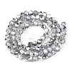 Transparent Electroplate Glass Beads Strands LS-EGLA-A035-T4mm-M01-2