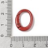 Spray Painted Alloy Spring Gate Rings AJEW-C035-01I-3