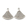 Alloy Rhinestone Pendant FIND-A039-18P-1