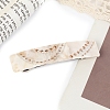 Cellulose Acetate with Rhinestone Hair Barrettes PW-WG60C00-05-1