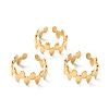 Ion Plating(IP) 304 Stainless Steel Finger Rings RJEW-L102-02G-1