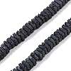 Frosted Natural Lava Rock Beads Strands G-E618-04-1