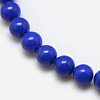 Synthetic Turquoise Beads Strands TURQ-L018-6mm-M-3