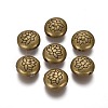 Tibetan Style Alloy Beads TIBEB-Q067-08AB-NR-1