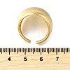 Brass Micro Pave Cubic Zirconia Open Cuff Rings for Women RJEW-K292-09G-5