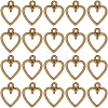 100Pcs Tibetan Style Alloy Charms FIND-SC0012-39AB-1