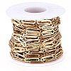 Brass Paperclip Chains CHC-S009-009KC-2