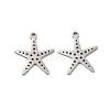 Non-Tarnish 201 Stainless Steel Pendants STAS-K251-075P-1