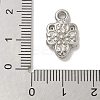 Anti-Tarnish 304 Stainless Steel Pendants STAS-Q334-54P-3