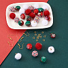 DIY Christmas Style Earring Making Kits DIY-TA0008-88-6