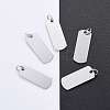Anti-Tarnish 304 Stainless Steel Pendants STAS-I311-30P-2