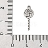 Anti-Tarnish 201 Stainless Steel Pendants STAS-Q015-06P-3