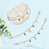 2Pcs Brass Cable Chains Purse Strap Extenders FIND-WR0006-26-5