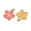 304 Stainless Steel Enamel Pendants STAS-A135-15B-G-2
