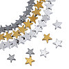3Strands 3 Colors Non-magnetic Synthetic Hematite Bead Strands G-CA0001-81B-1