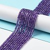 Natural Amethyst Beads Strands X-G-J400-A03-01-1