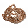 Natural Sunstone Chip Beads Strands X-G-M205-15A-3