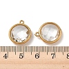 304 Stainless Steel Rhinestone Pendants STAS-P453-09G-01-3