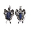 Natural Lapis Lazuli Faceted Big Pendants G-L524-04AS-03-2