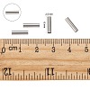 Tarnish Resistant 304 Stainless Steel Tube Beads STAS-G071-32P-3