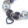 Tibetan Style Alloy European Bracelets LS-BJEW-M320-01AS-2