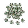 Acrylic Rhinestone Rondelle Beads OACR-S048-02G-2