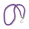 5MM Nylon Twisted Cord Necklace Making FIND-G096-01P-32-1