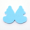 Teardrop with Lady Silicone Pendant Molds DIY-WH0175-56-2