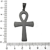 304 Stainless Steel Pendants STAS-G346-27EB-3