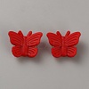 Butterfly Food Grade Eco-Friendly Silicone Focal Beads SIL-CJC0009-03A-1