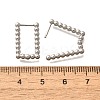304 Stainless Steel Hoop Earrings for Women EJEW-M068-08A-P-5