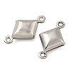 Non-Tarnish 304 Stainless Steel Connector Charms STAS-P360-01B-P-2