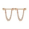 304 Stainless Steel Nipple Rings WG03B2E-11-1