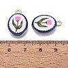 Valentine's Day Printed Alloy Pendants PALLOY-SZC0008-05J-3