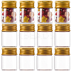 20Pcs Clear Glass Bottles Bead Containers CON-SC0001-11G-01-1