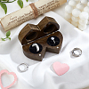 1Pc Valentine's Day Wooden Ring Magnetic Gift Cases CON-PH0003-14-5