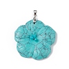 Synthetic Turquoise Big Pendants G-B040-01P-01-2