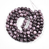 Baking Paint Glass Beads Strands X-DGLA-N003-10mm-C09-3