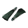 Nylon Tassel Big Pendants FIND-Z002-01G-3