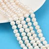 Natural Cultured Freshwater Pearl Beads Strands PEAR-I007-07X-08D-1