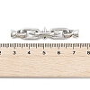 Brass Micro Pave Cubic Zirconia Fold Over Clasps KK-U059-07P-3