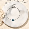 304 Stainless Steel  Link Bracelets for Women BJEW-Z087-02P-2
